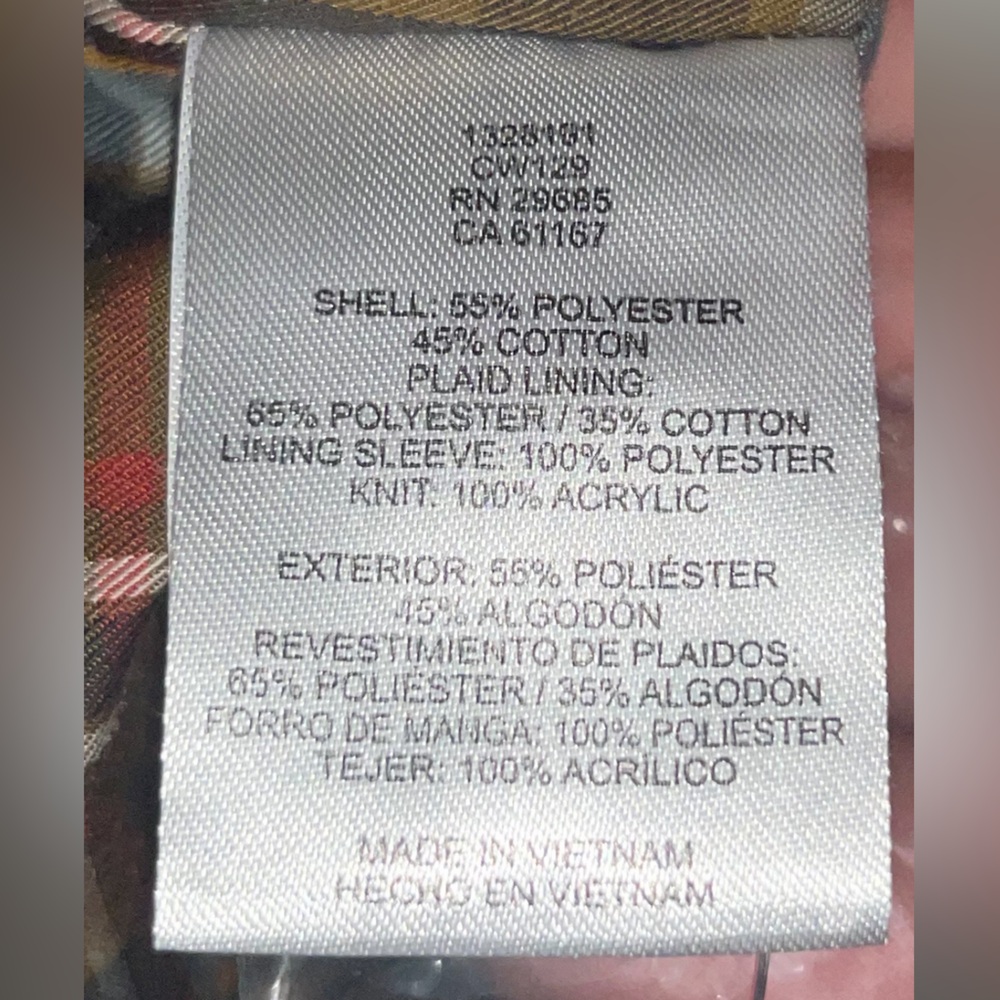 Pendleton Yellow Utility Jacket With Plaid Interi… - image 8